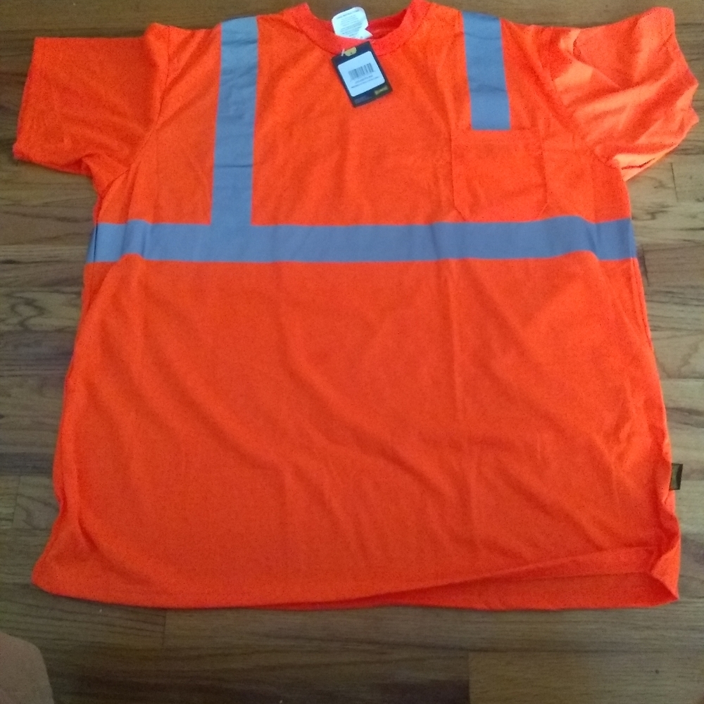 2 Occunomix Shirts Men's High Visibility Lot
